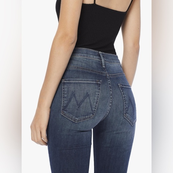 698 Mother Denim The Mid Rise Dazzler Ankle in Home Before Dawn Size 25 - Picture 3 of 10